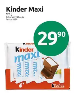 Joker Kinder Maxi tilbud