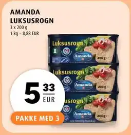 Scandinavian Park AMANDA LUKSUSROGN, EUR 5.33 tilbud