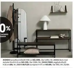 Bohus FRIKK vegghylle tilbud