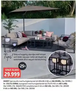 Bohus MOOY hjørnesofa tilbud