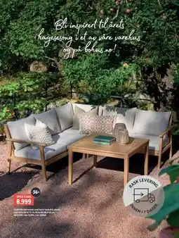 Bohus ZAMORA hjørnesofa tilbud