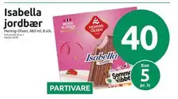 Joker Isabella jordbær tilbud