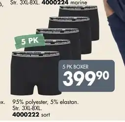 Sparkjøp 5 PK BOXER tilbud
