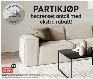 QUADRATO hjørnesofa