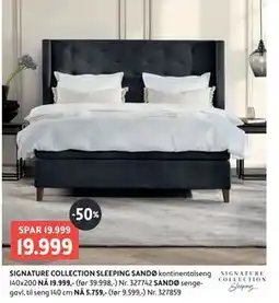 Bohus SIGNATURE COLLECTION SLEEPING SANDØ tilbud