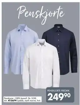 Sparkjøp PENSKJORTE FREDRIK tilbud