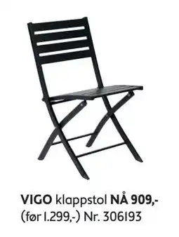 Bohus VIGO klappstol tilbud