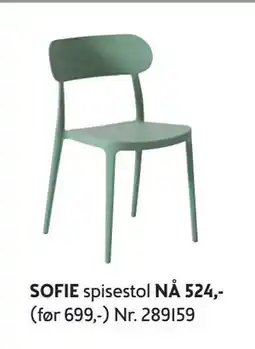 Bohus SOFIE spisestol tilbud