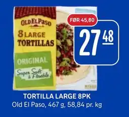 Rema 1000 TORTILLA LARGE 8PK tilbud