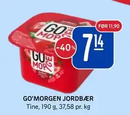 Rema 1000 GO'MORGEN JORDBÆR tilbud