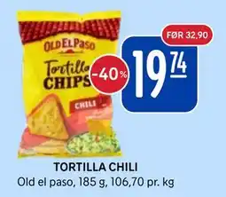 Rema 1000 TORTILLA CHILI tilbud