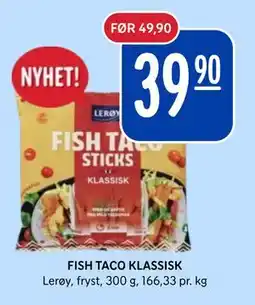 Rema 1000 FISH TACO KLASSISK tilbud