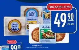 Rema 1000 FISKEBURGER tilbud