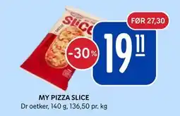 Rema 1000 MY PIZZA SLICE tilbud