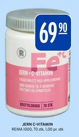 Rema 1000 JERN C-VITAMIN tilbud