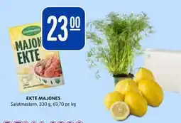 Rema 1000 EKTE MAJONES tilbud