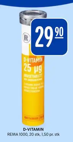 Rema 1000 D-VITAMIN tilbud