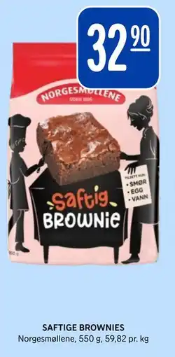 Rema 1000 SAFTIGE BROWNIES tilbud