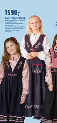 Coop Obs ALMA FESTDRAKT JUNIOR tilbud