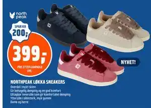 Coop Obs NORTHPEAK LØKKA SNEAKERS tilbud