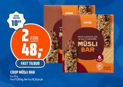 Coop Obs COOP MÜSLI BAR tilbud