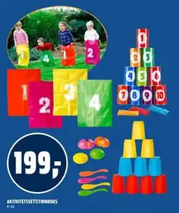 Coop Obs AKTIVITETSSETT/TINNBOKS tilbud