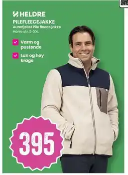 Sport Outlet PILEFLEECEJAKKE tilbud