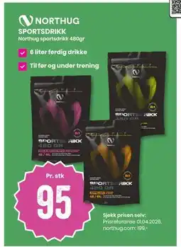 Sport Outlet SPORTSDRIKK tilbud