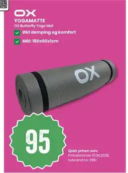 Sport Outlet YOGAMATTE tilbud