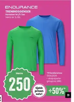 Sport Outlet TRENINGSGENSER tilbud