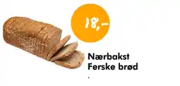 Havaristen Nærbakst Ferske brød tilbud