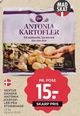 Meny GESTUS DANSKE ANTONIA KARTOF- LER FRA STORØHAGE tilbud