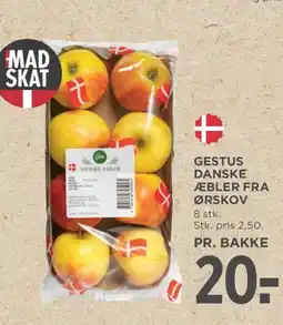 Meny Gestus danske æbler fra ørskov tilbud