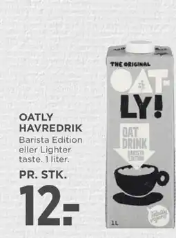 Meny Oatly havredrik tilbud