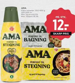 Meny Ama tilbud
