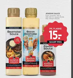 Meny Jensens sauce tilbud