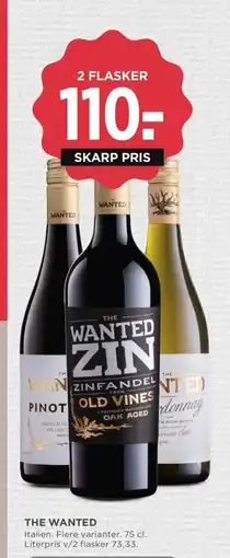 Meny The wanted tilbud