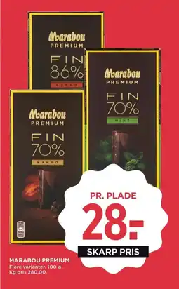 Meny Marabou premium tilbud