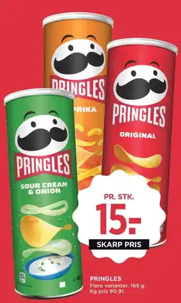 Meny Pringles tilbud