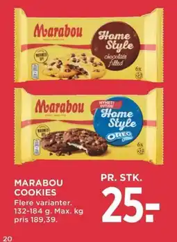 Meny MARABOU COOKIES tilbud