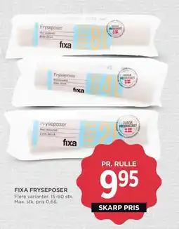 Meny Fixa fryseposer tilbud