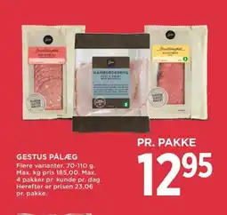 Meny Gestus pålæg tilbud