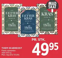 Meny Them skæreost tilbud