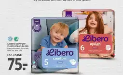 Meny Libero comfort eller up&go bleer tilbud
