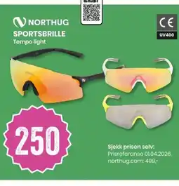 Sport Outlet Northug sportsbrille tempo light tilbud