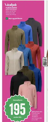 Sport Outlet Vikafjeli fleecejakke tilbud