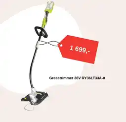 Montér Gresstrimmer 36V RY36LT33A-0 tilbud