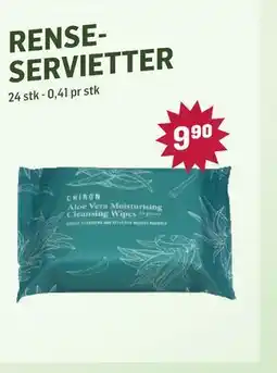 Holdbart RENSESERVIETTER tilbud