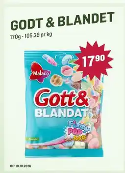 Holdbart GODT & BLANDET tilbud