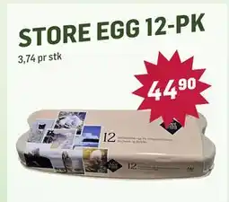 Holdbart STORE EGG 12-PK tilbud